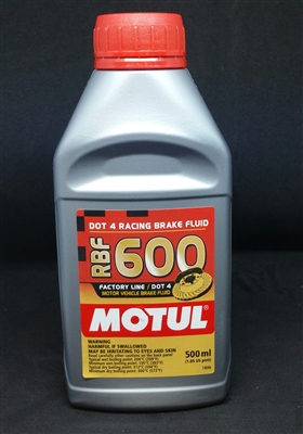 DOT 4 RBF 600 Brake Fluid (500ml) - Motul 100949